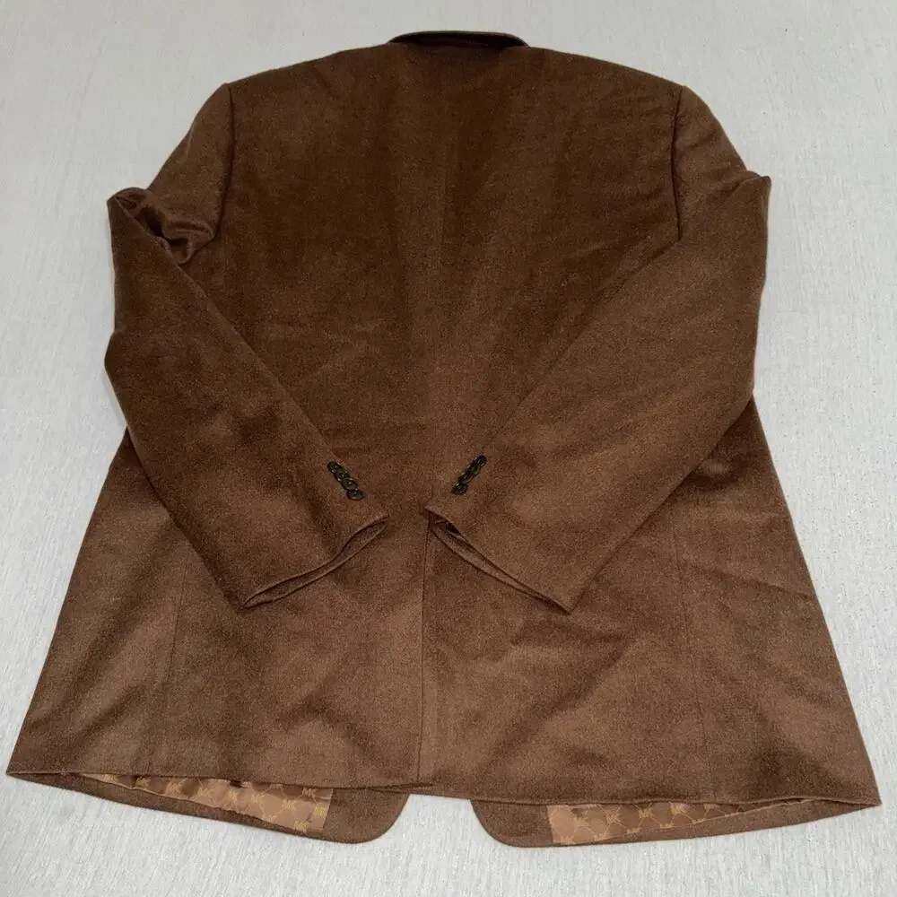 MICHAEL KORS Mens 50L Wool Silk Cashmere Blazer Sport Coat Suit Jacket EUC
